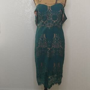 Ryse The Label Strapless Lace Dress Size XL